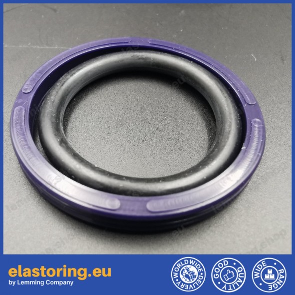 Piston seal PSO 22x14,5x3,2 PU+NBR [2EPSO007]